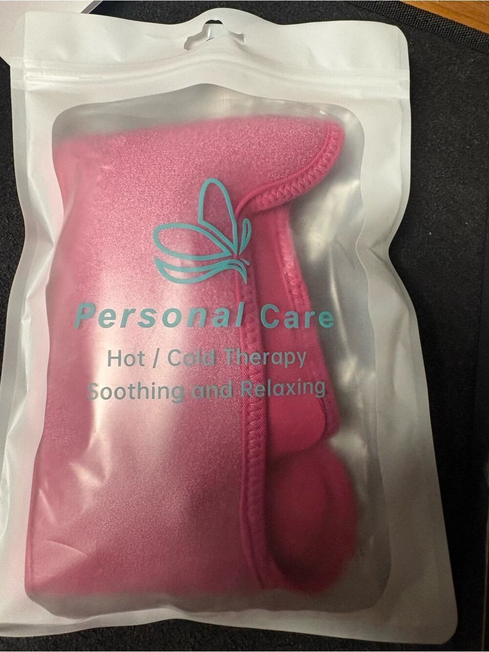 Nöcuetöd Hot/Cold Therapy Eye Mask Pink Adjustable Relaxation Wrap NWT